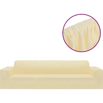 Napínací potah Potah na pohovku (kanape) VidaXL béžový