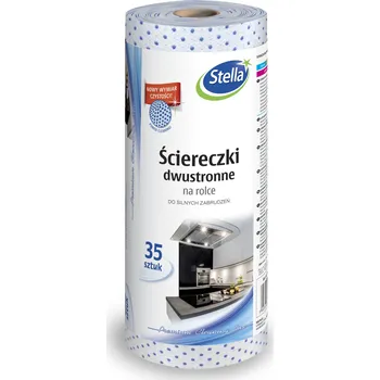 Utěrka Stella utěrky v roli pro silné znečištění, 35 kusů