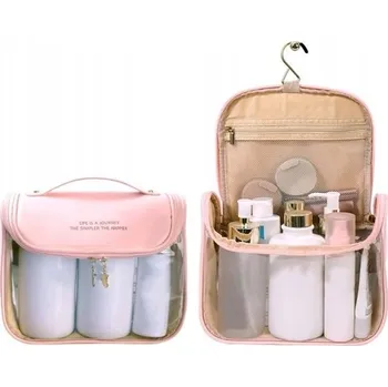 Kosmetická taška Kosmetická taštička Ecarla KS85 růžová