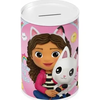 Pokladnička Kovová pokladnička Gábinin Kouzelný Domek 15 x 10 cm 574051