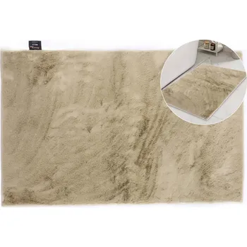 Koupelnová předložka Koupelnová předložka protiskluzová měkká Rabbit béžová 50x80 cm Bella