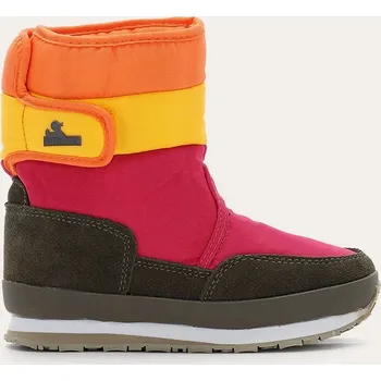 Dívčí sněhule Rubber Duck - Dětské sněhule - Snow Jogger MIxed Color Kids - Vícebarevné