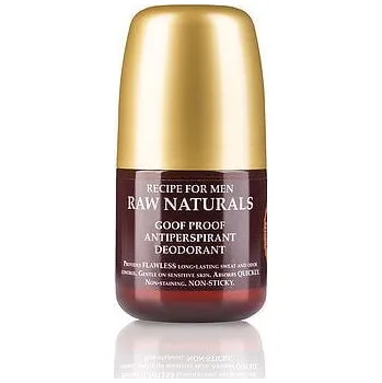 Recipe For Men Raw Naturals antiperspirant deodorant 60 ml