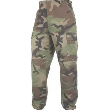 Pánské kalhoty Armda U.S. Kalhoty US BDU polní WOODLAND kepr použité US WOODLAND M-R