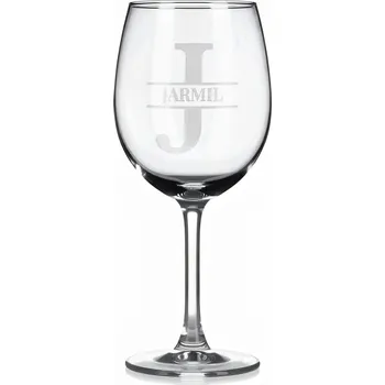 Sklenice Vínová sklenka s gravírovaným jménem – JARMIL
