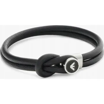Náramek Emporio Armani Náramek EGS2212040 Černý