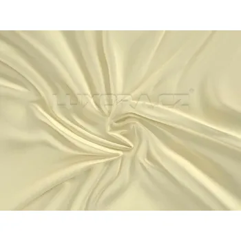 Prostěradlo Prostěradlo saténové smetanové - dvoulůžko 180x200cm