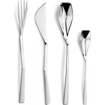 Příbor Sada příborů ALBERI D'INVERNO, sada 24 ks, stříbrná, Pintinox