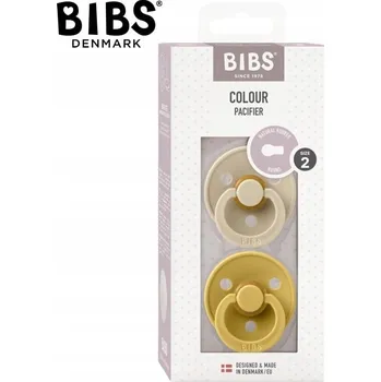 dudlíky Kulatý gumový Dudlík Bibs 6 měsíců +