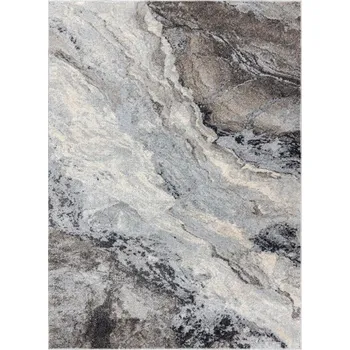 Koberec Hans Home Kusový koberec Fusion 9613 l. grey/dark grey - 140x190