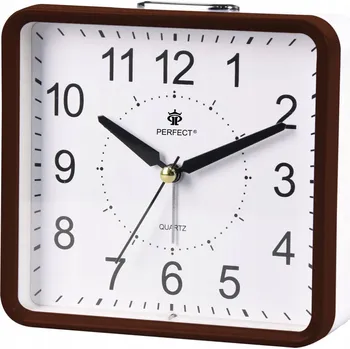 Budík Budík Perfect bílý 12 cm