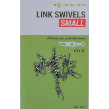 Obratlík s karabinkou Korum Link Swivels