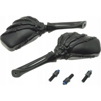 Zrcátko pro motocykl Zpětná zrcátka ruka kostry Honda Rebel 125 ČERNÁ (8268)