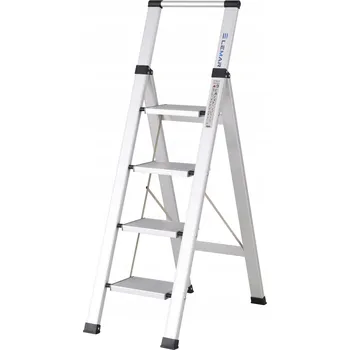 Žebřík Žebřík Lemar hliníkový 4 stupně do 150 kg