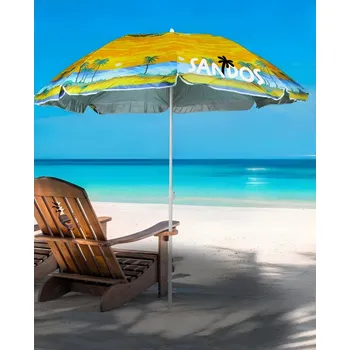 Slunečník Plážový slunečník SANDOS Beach 160 cm, vícebarevný