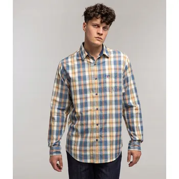 LEE COOPER Pánská košile Regular WILL BLUE IN XL