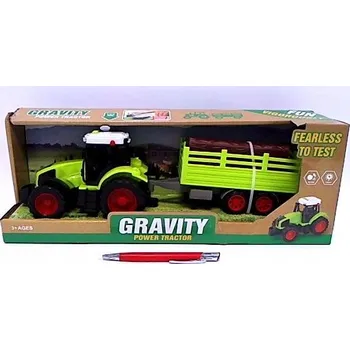 autíčko TRAKTOR S PŘÍVĚSEM 666-174A 01671