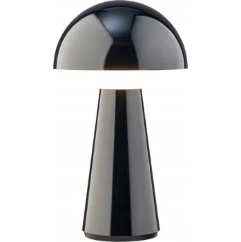 Lampička LIVARNO Bezdrátová LED lampa ve tvaru houby, černá, s dotykovým ovládáním