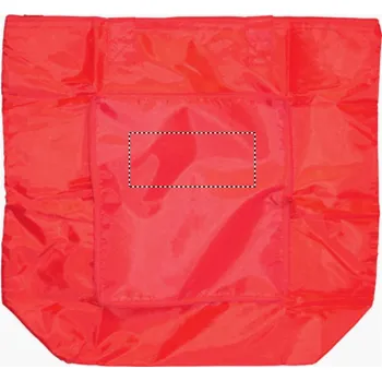 Skládací chladící taška 15 POCKET OUTSIDE UPPER, 60x140mm Reflexní transfer, 1 barva