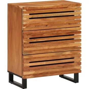 Příborník do zásuvky vidaXL Příborník 60 x 34 x 75 cm masivní akáciové dřevo [377452] Barva: Hnědá