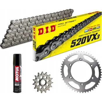 Pneumatika Řetězová sada KTM EXC400 03-09 RACING DID520VX3