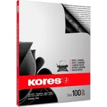 Černý uhlový papír KORES A4, 100 listů