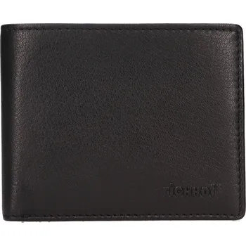 Peněženka Pánská kožená peněženka Richhoff Alfons - černá