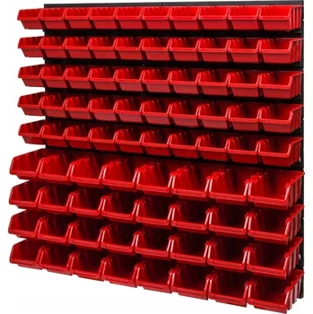 Obraz Panel na nářadí Pafen červený 77,2 cm x 78 cm se závěsným systémem