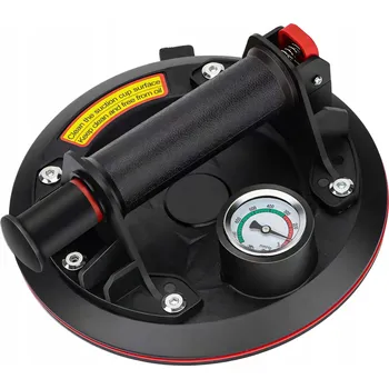 Vrták 2X PŘÍSAVKA NA DLAŽDICE GLAZURY SKEL S PUMPIČKOU A MANOMETREM