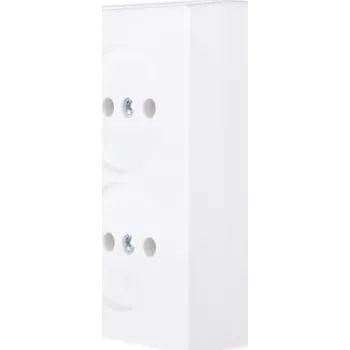 Elektrická zásuvka Dvojitá zásuvka bílá GW-2K/00 Ospel Kappa