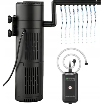 Akvarijní filtr TARARIUM Filtrační Čerpadlo do Akvária 150-560L, 1200 l/h, Okysličování, Tiché