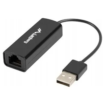 Síťová karta Síťová karta Lanberg NC-0100-01 USB 2.0 -> RJ-45 100Mb na kabelu