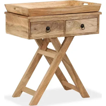 Konferenční stolek vidaXL Odkládací stolek z masivního mangovníku 65 x 40 x 76 cm [244952]