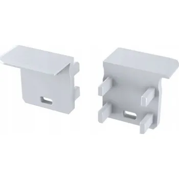 LED lišta Záslepka pro profil LUMINES J, bílá, pravá