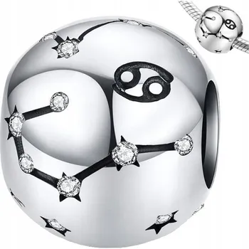 Přívěsek Přívěsek ZeSrebra rak 10x10 mm stříbrný