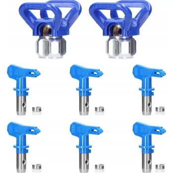 Stříkací pistole Nízkotlaková malířská tryska s krytem trysky pro pistoli 6 KS TRYSKY