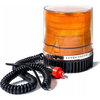 Maják Výstražný maják LED, oranžový, s magnet, 12-24V