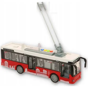 autíčko Autobus trolejbus se světlem a zvukem, model 20a