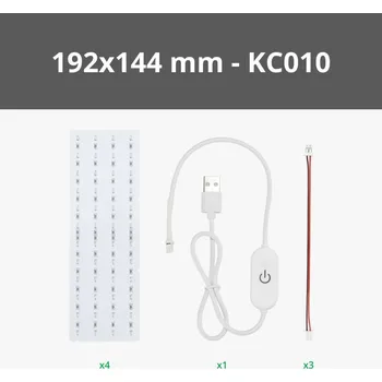 3D tisk Lithophane LED Backlight Board Kit 4ks KC010 - Náhradni dily a doplnky na 3D tiskárnu