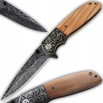 Kuchyňský nůž NŮŽ ZÁCHRANNÝ TURISTICKÝ LOVECKÝ NŮŽ PRO PŘEŽITÍ 22 CM STYLOVÝ