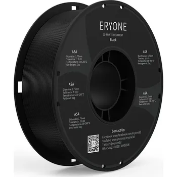 Filament ERYONE ASA Filament - Černá / Black 1kg - Filament
