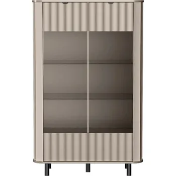 Komoda Skříňka bílá matná 155 x 98 x 40,6 cm Jarstol novado