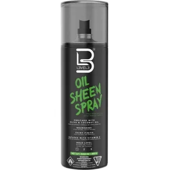 Vlasová regenerace L3VEL3 Oil Sheen Spray olej na vlasy 385 ml
