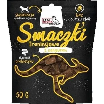 Pamlsek pro psa Tréninkové pamlsky s klokanem - Syta micha, 65 g