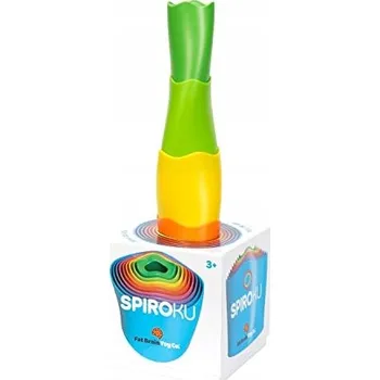Piramida skládanka Fat Brain Toys Spiroku, 9 dílů