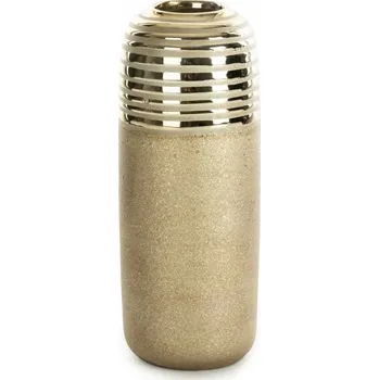 Váza DEKORATIVNÍ VÁZA ELARA 12 X 12 X 30 CM ZLATÁ