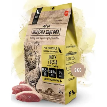 Krmivo pro psa Wiejska Zagroda suché krmivo krůta 9 kg