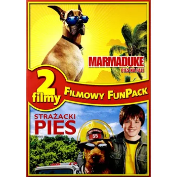 DVD film DVD - Marmaduke Pies na fali + Strażacki Pies [ 2 DVD ] FOLIA DVD disk