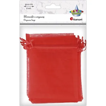 Sáček do vysavače Organzové sáčky 9x13cm 6 Ks . Titanum