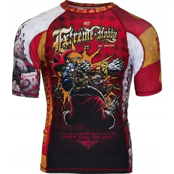 Tréninkové tričko s krátkým rukávem Extreme Hobby XXL červené